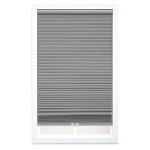 Cordless 1.5" Blackout Cellular Shade, Energy Saver, 25" W x 84" H, Anchor Gray - Picture 1 of 8