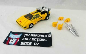 Transformers Original G1 1984 Pre Rub Autobot Car Sunstreaker Complete - Picture 1 of 2
