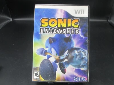Sonic Unleashed (Nintendo Wii, 2008) with Manual Tested Working - Image 1 of 4