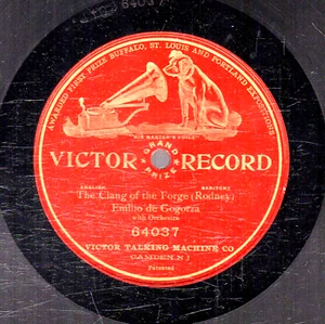125g7.  Emilio de Gorgoza - The Clang of the Forge (Rodney) - Victor GP 64037 - Imagen 1 de 1