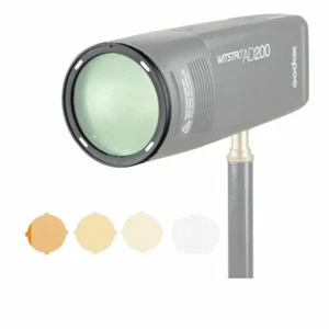 Godox AK-R16 Color Filters for Godox H200R Round Flash Head Godox V1 AD200 Pro - Picture 1 of 2