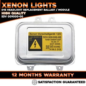 1 X BALASTRO FARO XENÓN D1S 5DV 009 000-00 BMW LANDROVER MERCEDES JAGUAR - Imagen 1 de 3