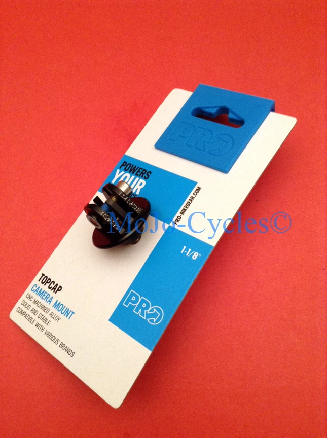 Shimano Pro Bicycle Stem Top Cap Camera Mount Camone Rollei Gopro Garmin Black - Image 1 of 1