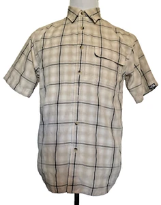 The North Face Herren Hemd klein braun kariert Kurzarm Knopfleiste Brusttasche - Bild 1 von 18