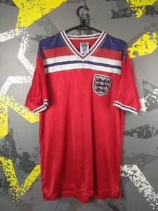 England Jersey Retro Replicas football shirt 1980 - 1983 Score Draw Men L ig93 - Picture 1 of 13