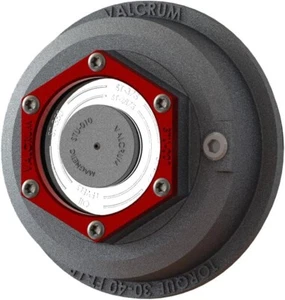 Tapacubos universal de aluminio Valcrum Lippert ST-400L 10-16K ejes-4"-tapa de aceite-negro - Imagen 1 de 1