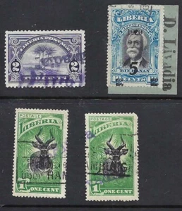 Liberia # 163 (2) 178 231 Steamer LIVADIA Ship Mail Cockrill # 7 (2) & # 66 - Picture 1 of 1