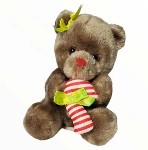 Peluche Fordlet International orsacchiotto ragazzo MARRONE 6" vacanza 1989 - Foto 1 di 6