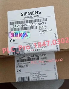 6AV6640-0AA00-0AX1 1PCS New original Siemens 6AV6 640-0AA00-0AX1 Fast shipment - Picture 1 of 5