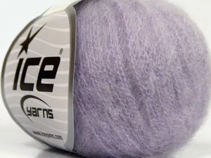 6-Skein Lot SuperKid Mohair Yarn superfine merino wool 6x25g/235m Light Lilac - Picture 1 of 4