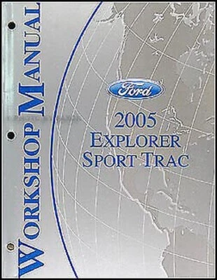 2005 Ford Explorador Sport Trac Tienda Manual Reparar Servicio Taller Libro OEM - Imagen 1 de 2