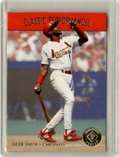 1995 SP Championship Classic Performances Ozzie Smith St. Louis