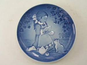 Plato "The Magical Tea Party" Día del Niño 1985, Bing & Grondahl - Imagen 1 de 3
