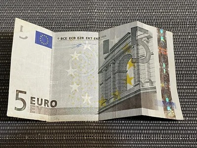 Euro 5 Dollar Bill - Image 1 of 2