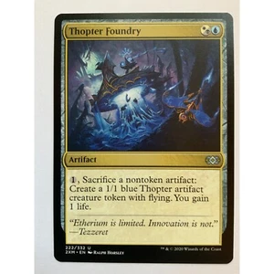 MTG Magic The Gathering Thopter Foundry Card 222/332 2XM Artifact Mythic Rare 20 - Picture 1 of 2