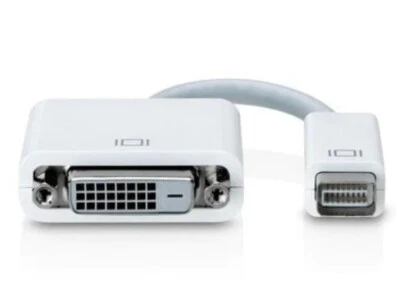 Apple Mini-DVI to DVI Adapter M9321G/B for iMac MacBook - Genuine OEM New/Sealed - Image 1 of 4