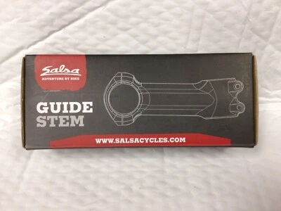 Salsa Guide Stem 120mm 31.8mm 6 degree Black Aluminum 1-1/8" - Image 1 of 4