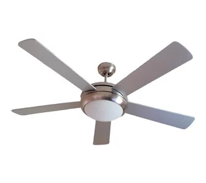 52” New Ceiling Fan Brush Nickel CF52-014 - Picture 1 of 10