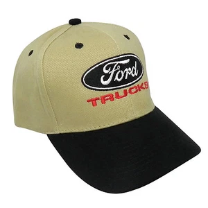Ford Truck Beige Black Baseball Hat - Bild 1 von 3