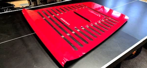 1995 Ferrari 355 F355 Spider Motronic 2.7 Red Engine Lid Hood Deck Bonnet VIDEO - Bild 1 von 11