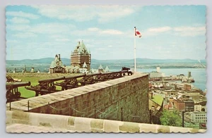 Anciennes Fortification Quebec Canada Royal Bastion Atop the Citadel Postcard - Picture 1 of 2