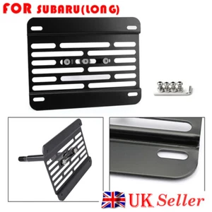 KYOSTAR Front Bumper Tow Hook License Plate Relocator Bracket For Subaru WRX BRZ - Picture 1 of 7