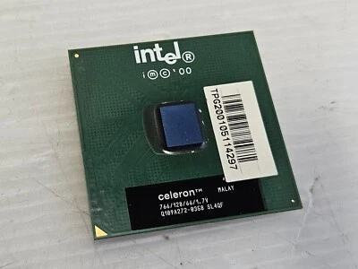 Intel Celeron 766MHz, SL4QF, Socket 370, 66MHz FSB, 128KB Cache, Coppermine Core - Image 1 of 2