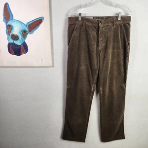 Alberto Herren Modern Fit Cordhose dunkelbraun Größe W33 x L34 - Bild 1 von 13