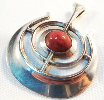 David Andersen Anhänger Silber Serie Schiff des Glücks Troll  um 1960 / BC 346 - Bild 1 von 4