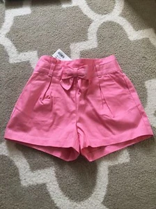 Janie and Jack Girls NWT Pink Shorts Size 5 Brand New Free Shipping - Picture 1 of 5