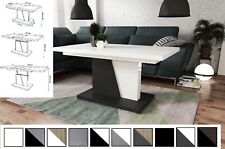 Design Couchtisch Tisch Grand Noir höhenverstellbar ausziehbar 120 180cm Esstisc