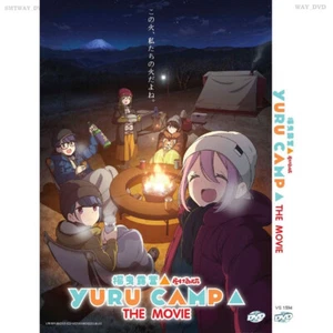 DVD ANIME YURU CAMP△THE MOVIE ENGLISH SUBTITLE REGION ALL - Imagen 1 de 6
