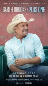 Garth Brooks-Caesars Palace- May, 21, 2023-4 Tickets Great Christmas Present - Picture 1 of 2