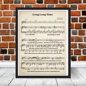Framed The Last of Us Bill & Frank Linda Ronstadt Long Time Piano Sheet Music - Picture 1 of 2
