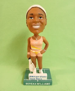 Vintage 2004 Serena Williams Bobblehead SGA JP Morgan Chase Tennis Open RARE - Bild 1 von 12
