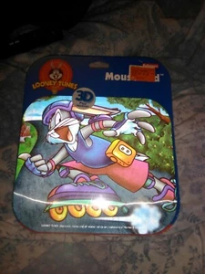 Vintage Warner Bros 1997 Looney Tunes 3D w/Motion Bugs Bunny Mouse Pad NEW - Picture 1 of 4