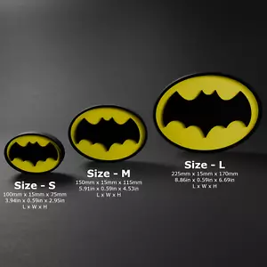Batman (1966) - Comics 3D Printed Logo Display Sign - Imagen 1 de 3