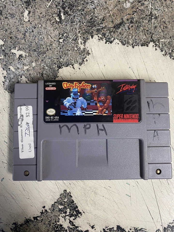 Super Nintendo SNES Clay Fighter Foto 1 de 1