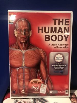💀 The Human Body 🩻 - 🫀 Learn on the Go 🧠 (Works w/ IPOD) DVD ROM - Image 1 of 2