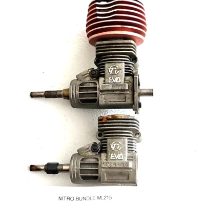 RC Car 1/10 Nitro Engine Parts Lot Thunder Tiger .12 2.1cc ASIS ML215 16 OZRC - Image 1 of 4