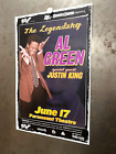 AL GREEN Paramount Theatre Denver 2003 Flyer Coors lumière en direct JUSTIN KING SIRIUS