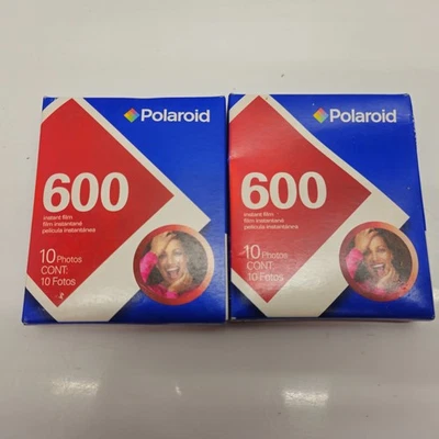Polaroid 600 Instant Film Lot of 2 Packs Expired 2009 Classic Collectible - Image 1 of 4