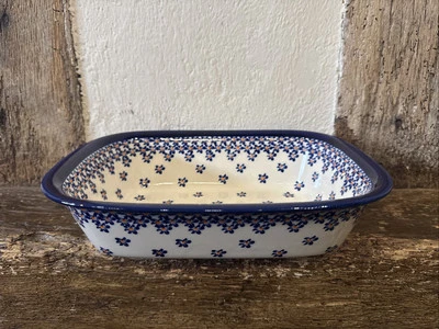 Lasagne dish Handmade Polish pottery Boleslawiec - Image 1 of 3