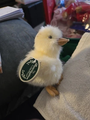 6"  Bearington Collection Easter Duck Plush Mini Quackers. No Sound. - Image 1 of 4