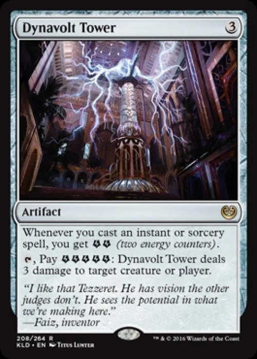 Dynavolt Tower -Foil Medium Play MTG Kaladesh - Image 1 of 1
