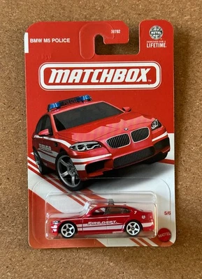 Matchbox 2025 Red Edition - BMW M5 Police - Target Exclusive - Fast Shipping - Image 1 of 2