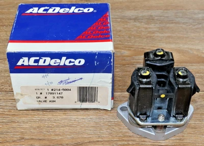 Válvula NOS GM 17091147, EGR 1988-1995 Buick Chevrolet Camaro Olds Pontiac Foto 1 de 4