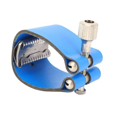 MARKENLOS Tenor Saxophon Mundstück Leder Ligatur Befestiger Präzise Einstellbare Sax L NTS