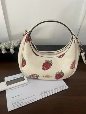 NWT 🍓Coach Carmen Mini Crossbody Bag With Strawberry Print CAL01 *SHIPS NOW* - Image 1 of 3