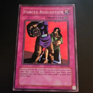 Yugioh! MP Forced Requisition - DB1-EN080 - Common - Unlimited Edition TCG CCG - Picture 1 of 6